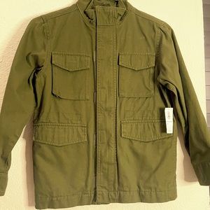 Jacket style military size 8 old navy